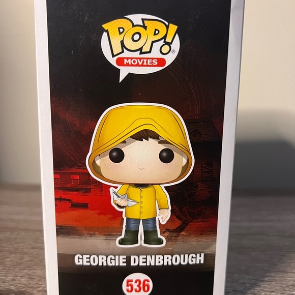 Funko Pop Georgie Denbrough IT Figure - Picture 4 of 6